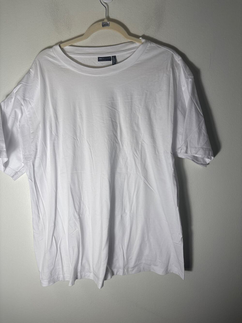 ASOS Designs White Short Sleeve Crew Neck Maternity Tee Shirt Sz 10